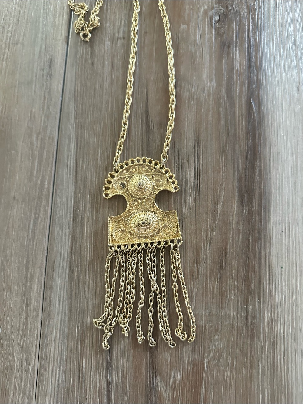 Etruscan Revival Statement Necklace
